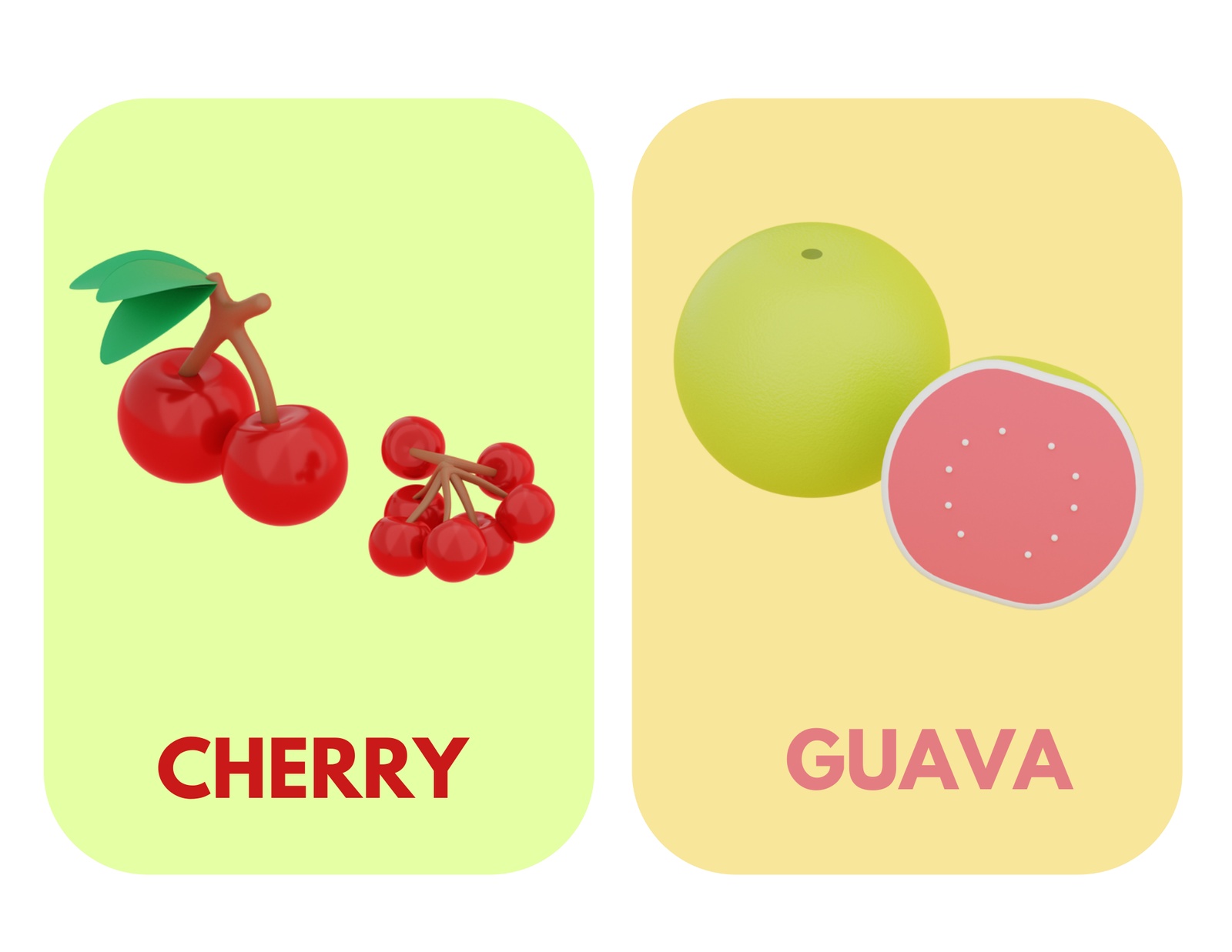 Fruit Flashcards