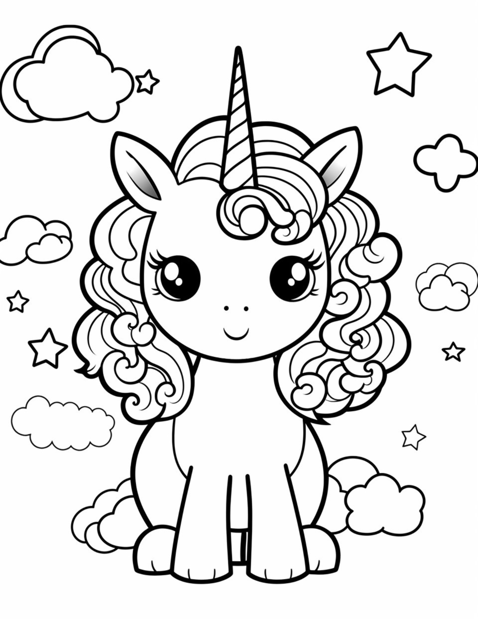 20 Cute kawaii Unicorn