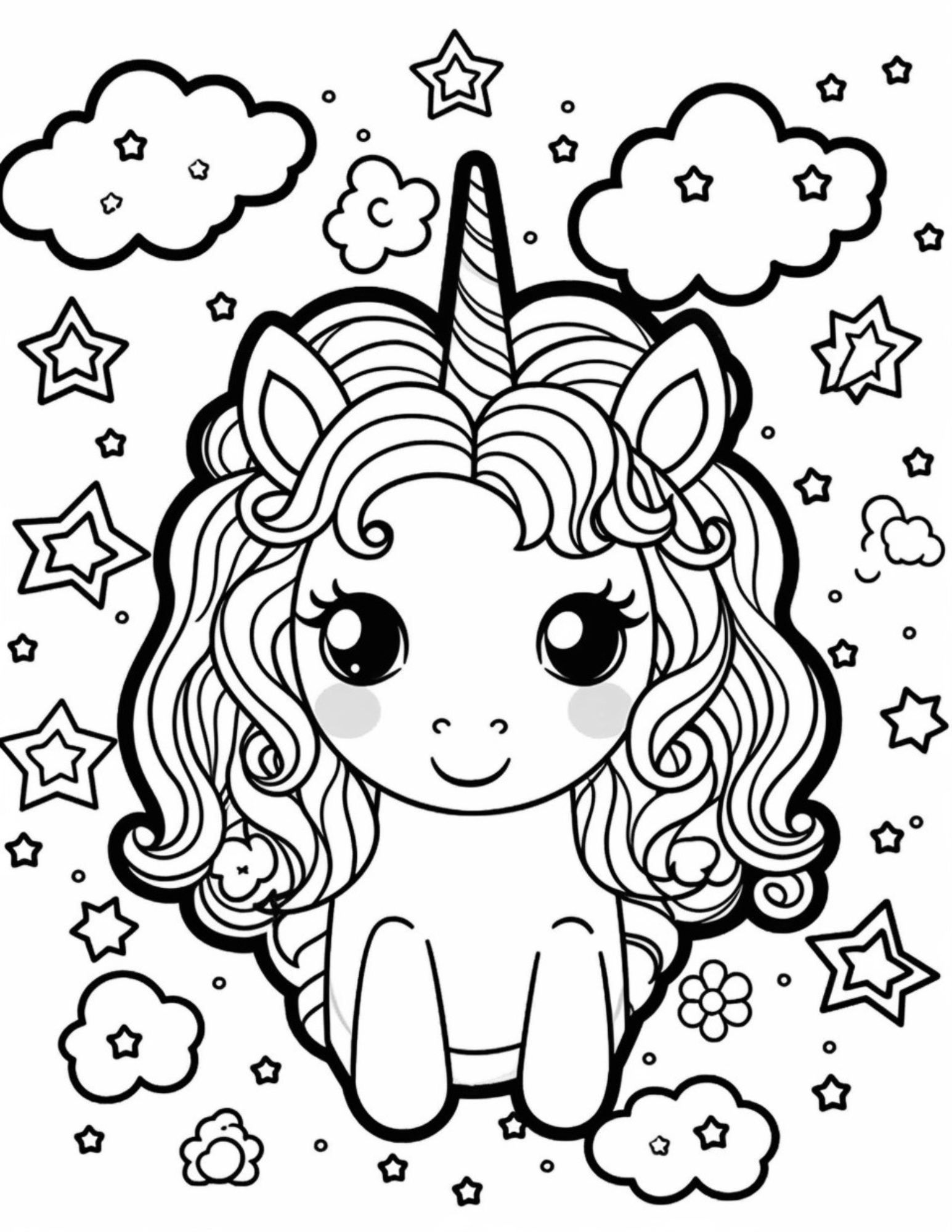 20 Cute kawaii Unicorn