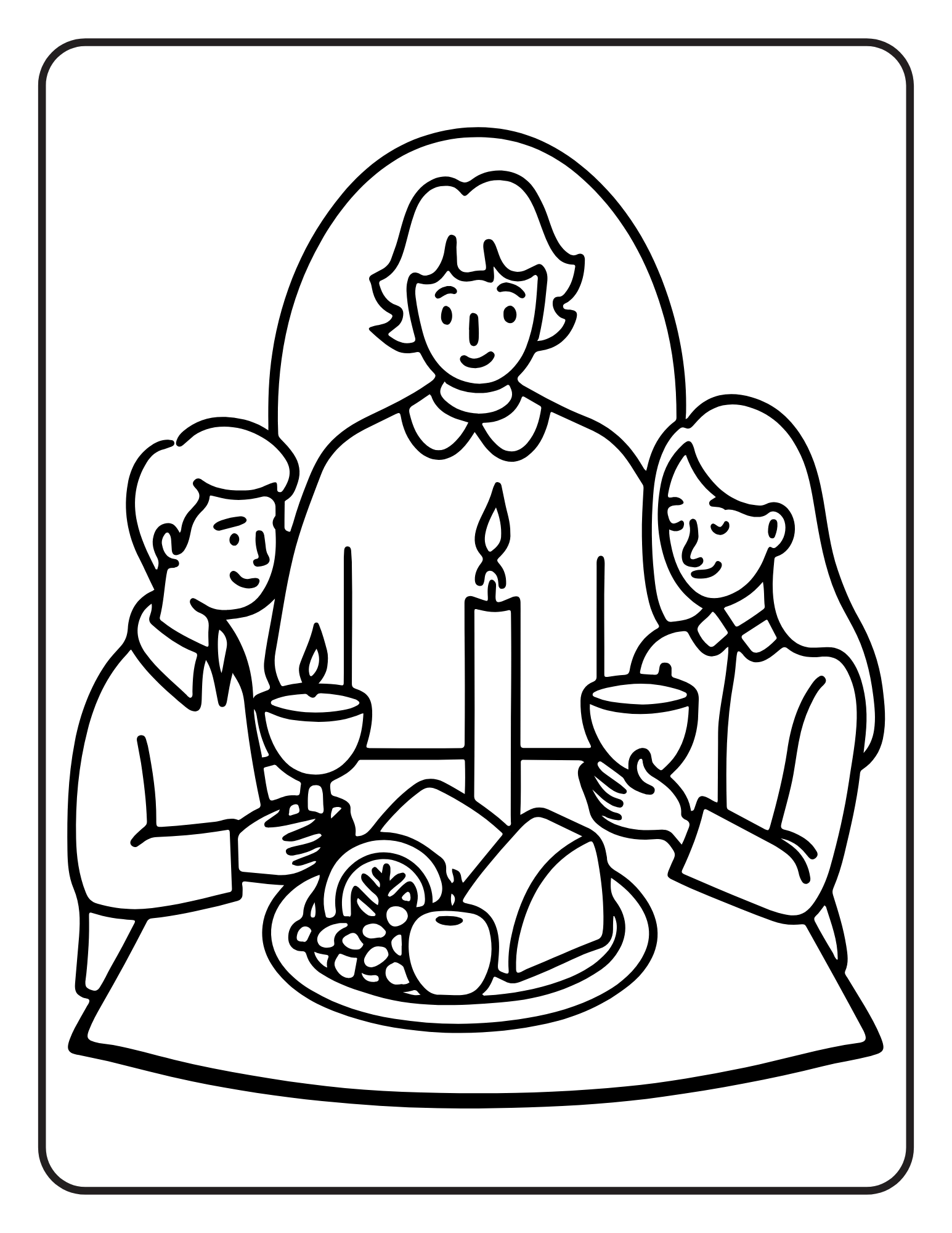 18 easter coloring book