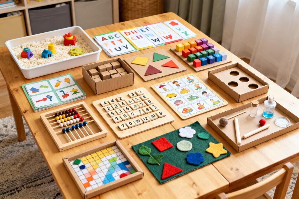 10 Easy DIY Learning Games to Make with Your Kids